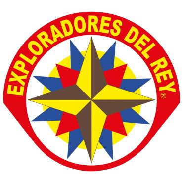 Detalle del emblema del Cuerpo de Exploradores en la mochila