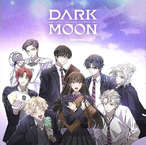 Mapa conceptual de las relaciones entre HYBE, Enhypen y Dark Moon