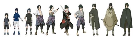 Evolución de Sasuke Uchiha
