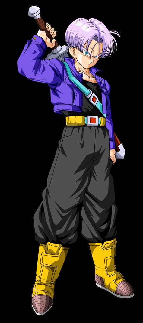 Trunks del Futuro en batalla