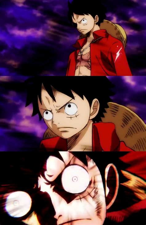 Luffy usando Haki del Emperador