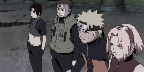 El Equipo 7 (Yamato, Naruto, Sakura, Sai)