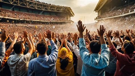 Ilustración de multitudes adorando a una figura central