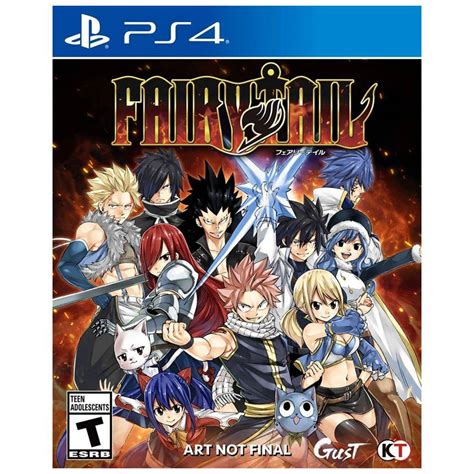 Portada del videojuego Fairy Tail