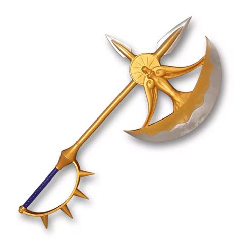 Ilustración de Escanor con su hacha y Melascula rodeada de oscuridad