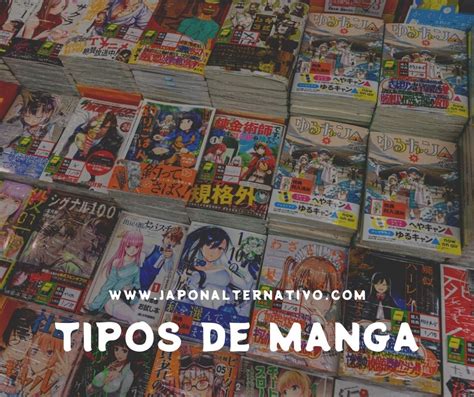 Infografía de géneros de manga y su público objetivo