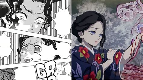 Tamayo atacando a Muzan con Semillas de Carne