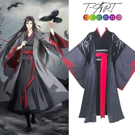 Wei WuXian en su forma original como el Patriarca de Yiling