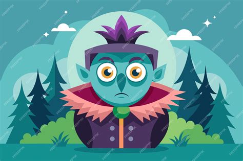 ilustración de un personaje villano con expresión compleja