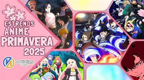 mapa de animes de primavera