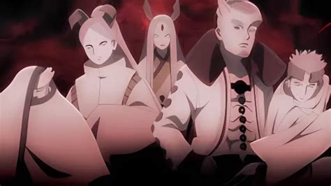 Kaguya Otsutsuki invocando sus poderes