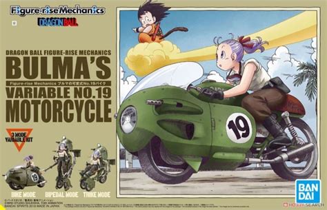 Model kit de la motocicleta de Bulma de Bandai Hobby