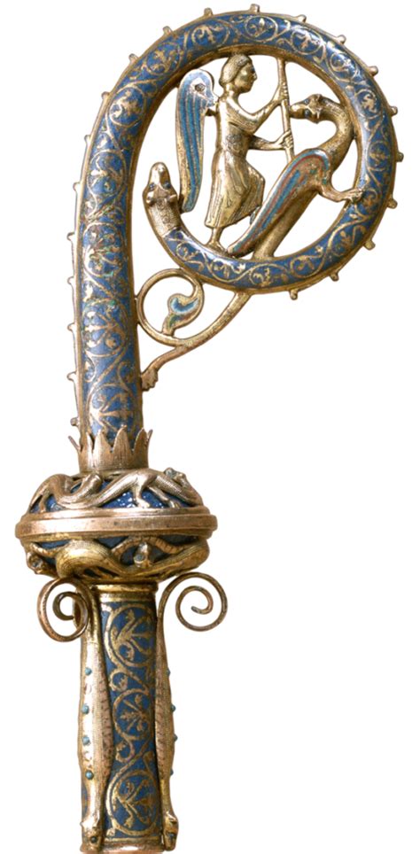 Representación de Enel con su báculo y poderes eléctricos sobre Upper Yard