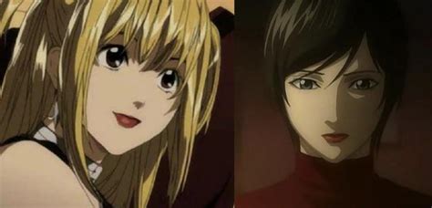 Ilustración de Misa Amane y Kiyomi Takada