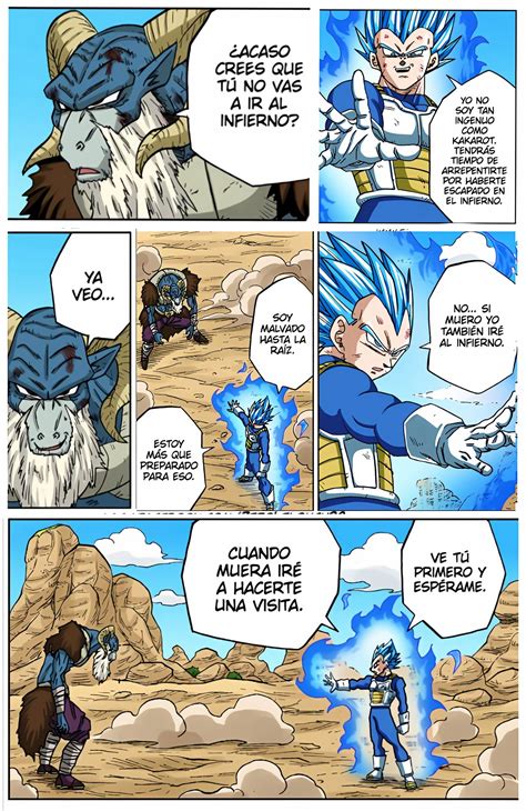 Vegeta en estado Super Saiyajin, desatando su furia