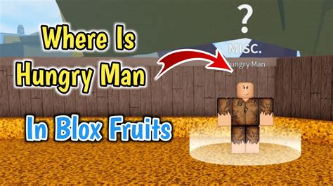 NPC Hungry Man en Floating Turtle, Blox Fruits