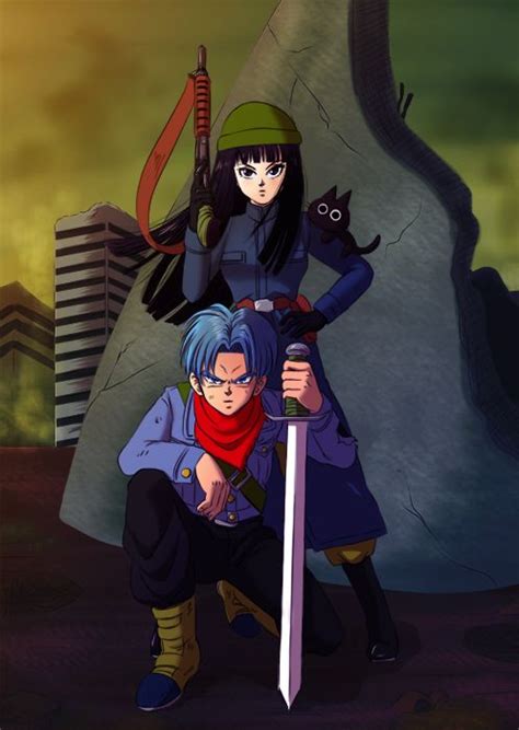 Trunks del futuro y Mai en Dragon Ball Super