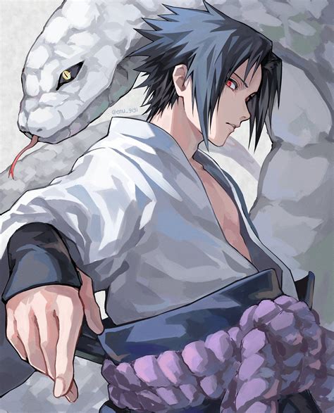Arte conceptual de Sasuke Uchiha