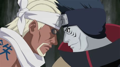 Representación de Killer B luchando contra Kisame