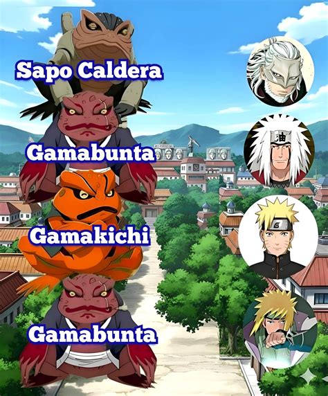 Entrenamiento de Naruto con Jiraiya en el Monte Myōboku