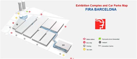 Mapa de Barcelona indicando la Fira Barcelona y La Farga.