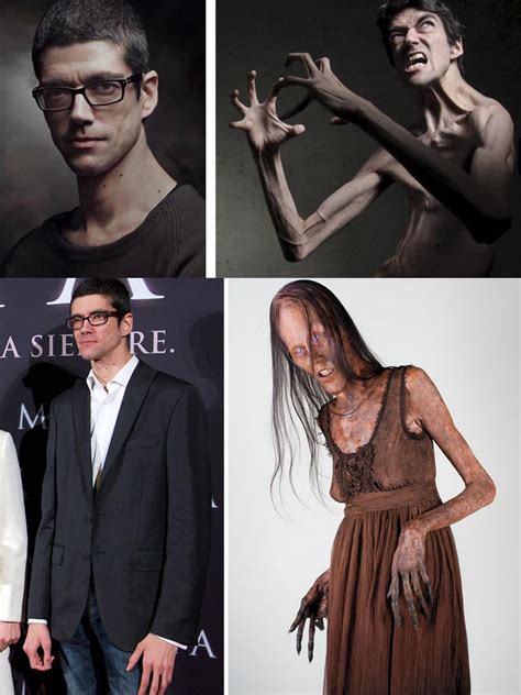Javier Botet en caracterización de personaje