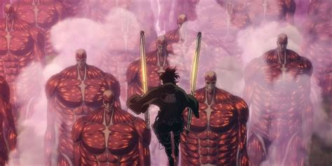 Hange interrogando a Reiner