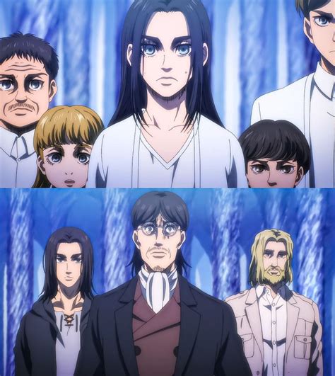 Ilustración de Grisha Jaeger enfrentándose a Frieda Reiss