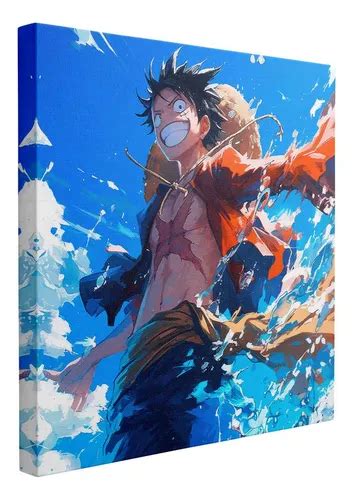 Luffy luchando contra un jinete de pez volador