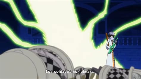 Brook tocando música para dormir a los jinetes