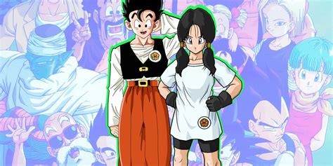 Gohan entrenando a Videl en vuelo