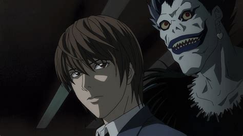 Light Yagami y Ryuk en Death Note