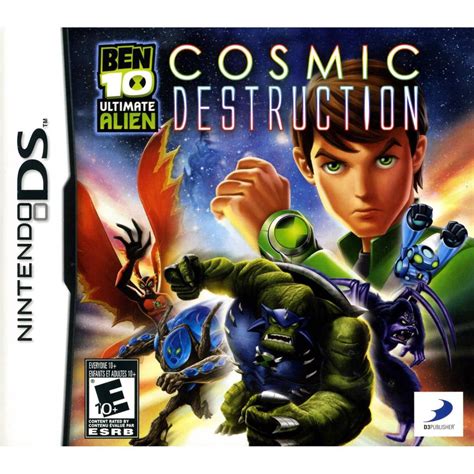 Portada del videojuego Ben 10 Ultimate Alien: Cosmic Destruction