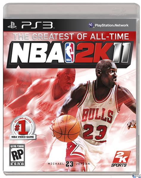 Portada del videojuego NBA 2K11 con Michael Jordan