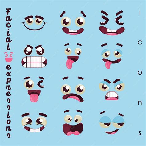 Ilustración de diferentes expresiones de modo