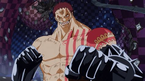 Katakuri disfrutando de un donut