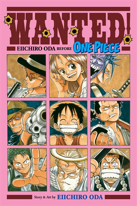 Portadas de los one-shots de Wanted! de Eiichiro Oda