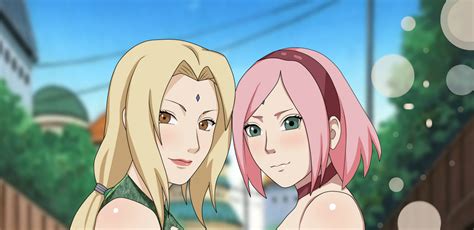 Sakura Haruno en entrenamiento con Tsunade