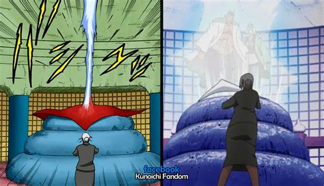 Mabui utilizando el Jutsu de Transferencia Celestial
