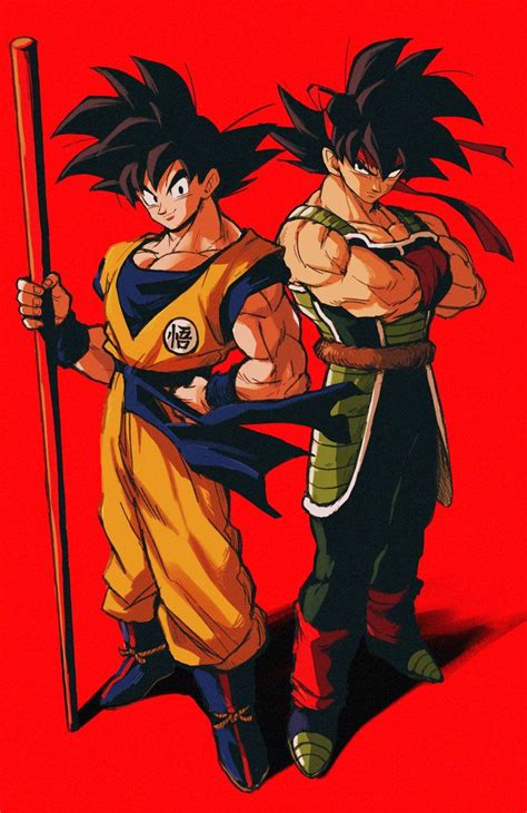 Goku y Bardock conversando