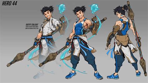 Arte conceptual de Smoker y su arma