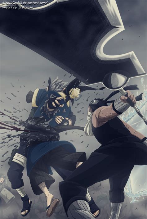 Kakashi Hatake vs Zabuza Momochi