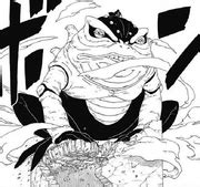 Kashin Koji invocando un sapo gigante