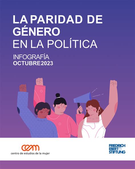 Infografía sobre paridad de género en política
