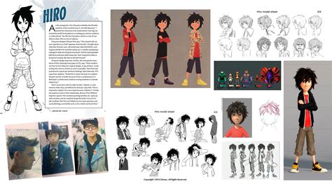 Ejemplo de diseño de personaje para un webtoon