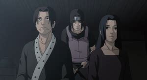 Itachi se despide de sus padres momentos antes de asesinarlos
