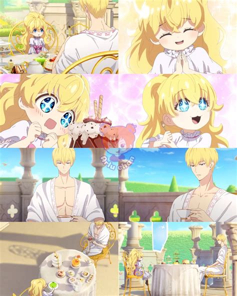 Ilustración de Athanasia y su padre el emperador