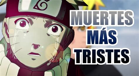Infografía de las muertes más importantes en Naruto Shippuden