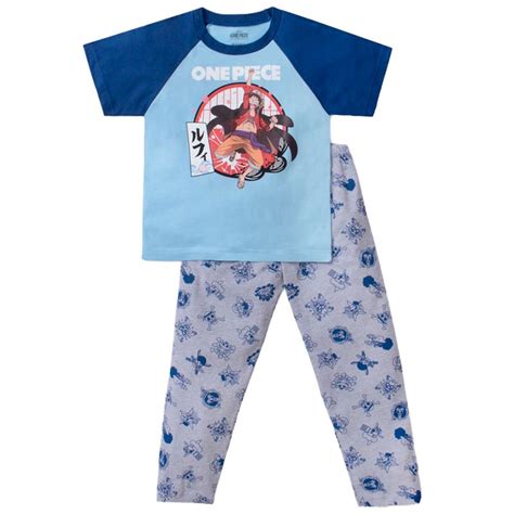 Pijama con estampado de One Piece