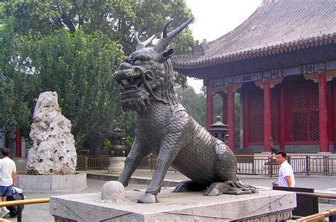 Representación de un Qilin